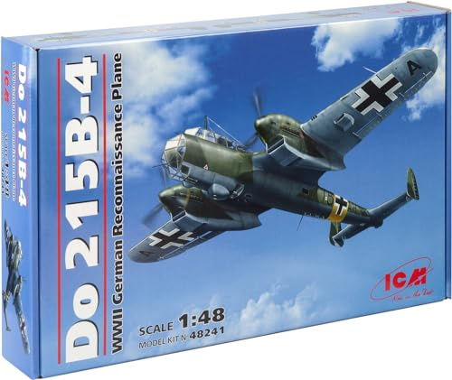 ICM 048241-1/48 DO 215 B4 Modellbausatz, Schwarz
