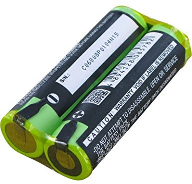 AboutBatteries Batterie pour Philips FC6125, 4.8V, 1800mAh, Ni-MH