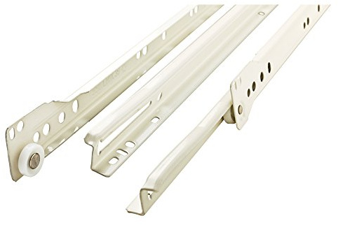 Liberty D68818C-W-TS 18-Inch Bottom Mount Drawer Slide