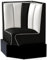 Bel Air Bank Dinerbank Eckbank Sitzbank Einrichtung Gastronomie Dinermöbel Lounge (Black/White)