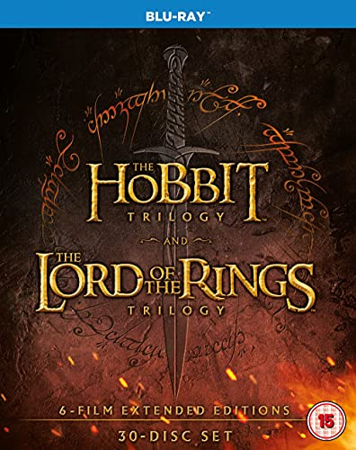 The Middle Earth Collection [The Lord Of The Rings / The Hobbit] [Extended Edition] [Blu-ray] [2014] [2016]