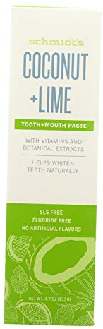Schmidts Herren coconut lime zahnpasta zahn + mund paste 133g