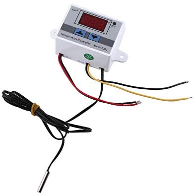 Sensore di temperatura digitale intelligente ad alta precisione da 12 V con termostato rettile con sonda