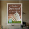 KDS A1 Fenster Klapprahmen Plakatrahmen beidseitig Rahmen Alu 25 mm Silber