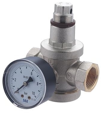 Réducteur de Pression NF Femelle 20x27 (3/4) avec Manomètre NOYON & THIEBAULT