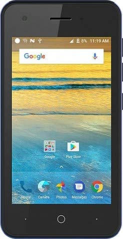 ZTE Blade (L130) - Smartphone Libre, 4 Pulgadas, 2019, Go Edition, 512MB RAM / 8GB ROM, Android 9.0, Negro