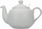 Théière London Pottery, théière traditionnelle pour 6 tasses avec infuseur, théière en céramique au design britannique emblématique, couleur gris nordique, capacité de 1,5 L, 33 x 31 x 17 cm