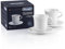 De'Longhi DLSC309 Porcelain Cappuccino Cup & Saucer, Set of 2