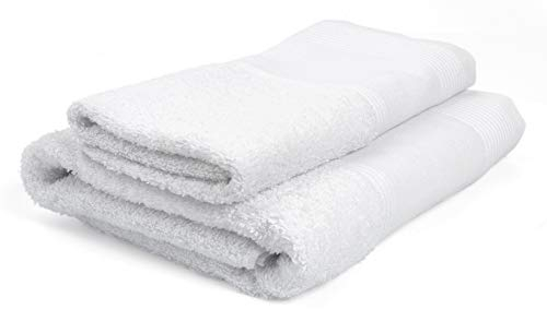 Filet - Stickerei Handtuch-Set (1+1), 100% Baumwolle, Weiß, 60X105 – 40X60