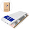 TULENA NOX Taschenfederkern Matratze 90x200 Federkernmatratze H3 + H4 Basic 20cm hoch Probeschlafen Rollmatratze Wendematratze