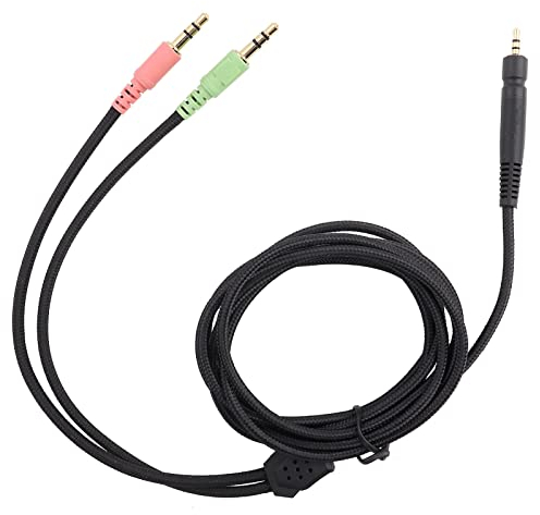 Gaming Kopfhörer Kabel für G4ME ONE PC 373D PC37X GSP350 500 600, Hochwertiger, Langlebiger Draht (PC-Version)