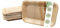 DeinPack 50 Palmblatt Teller eckig 24x16x2,5cm | Bio Einweggeschirr biologisch abbaubar | Partygeschirr | Einmalgeschirr | Wegwerfgeschirr | Snackschale | Teller kompostierbar