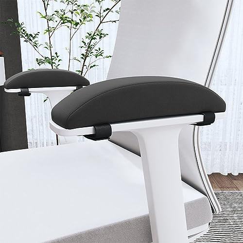 Chair Ergonomic Armrest Pads Elbow Cushion Pressure Relief Office Chair Gaming Chair Armrest with Memory Foam Armrest Pads 2-Piece Set Chair