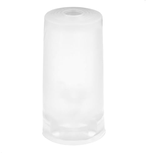 WAGNER Bodentürstopper/Wandtürstopper VULKANO BIG - Durchmesser Ø 45 x 75 mm, Puffer aus hochwertigem Vollgummi, transparent, zum Schrauben - Made in DE - 15525021