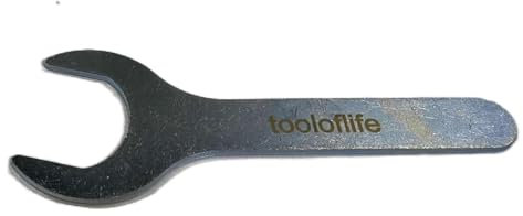 tooloflife 1 PC Single Open-Ended Spanner, 30 mm Regulator Gas Bottle Wrench