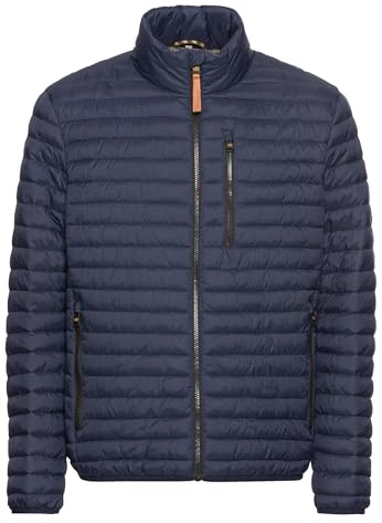 camel active Herren Steppjacke aus recyceltem Polyamid Nachtblau, menswear-68
