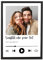 Wackadoo Bilderrahmen Song Cover Foto - Personalisiertes Geschenk mit eigenem Bild im Spotify Cover Design, fotogeschenk personalisiert, valentinstag geschenke für ihn sie, geburtstagsgeschenk