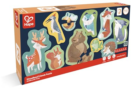 Hape E1650 Puzzle, Mehrfarbig