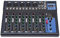 Mezclador Profesional Consola de Sonido de 7 Canales Mezclador Profesional Mezclador de Audio de 7 Canales para Reuniones Familiares Karaoke Negro 33 * 23 * 3.7CM