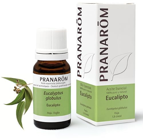 Pranarôm - Olio Essenziale Eucalipto Globulus Bio - Eucalyptus globulus - Difese Naturali - Purificante - Foglia - 10 ml