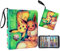 Sammelkarten Album,Sammelalbum für Spielzeug Karten,Karten Sammelalbum für GX VMAX V,Karten Ordner Buch,4 Taschen 50 Seiten 400 Karten Kapazität Sammelkarten Album (Green)