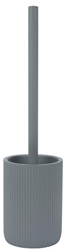axentia 135835 WC-Garnitur Samos, 9,5 x 37,5 cm, grau