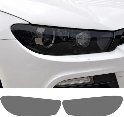 Autoscheinwerfer Schutzfolie Frontlicht Transparent Rauchschwarz Aufkleber, Für VW, Für Scirocco, Für MK3 TDI R Line 2008-2017