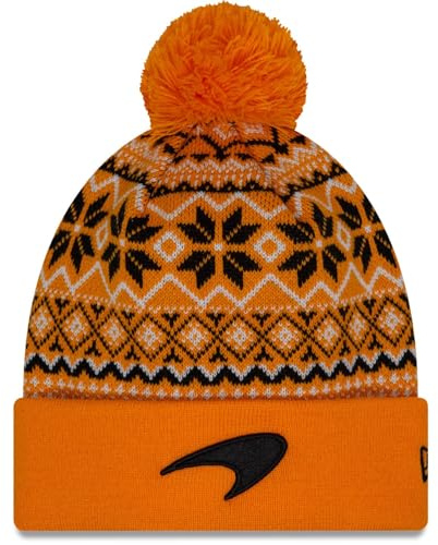 New Era Wintermütze Bommel Beanie - Xmas McLaren Racing