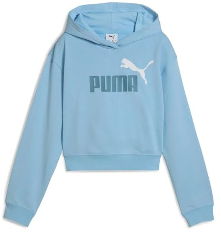 Puma Mädchen 2 Color No. 1 Logo​ Short Length Hoodie Tr G Sweatshirt, Haute Tropic, 140 EU