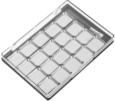 NULYLU Lidschattenpalette Mit Leeren Pfännchen Make-up-paletten Aus Robustem Material Lidschattenschale Für Damen Vielseitig Einsetzbar Für Kosmetika