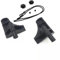 BILKAR Cord Hutablage Haltebände Kompatibel Mit VW Für Golf MK5 6 Für Rabbit OE: 1K6863447A Ablagen Für Den Kofferraumdeckel, Trennwandhalterung Und Ablageschnur-Haltegurt-Seil-Set