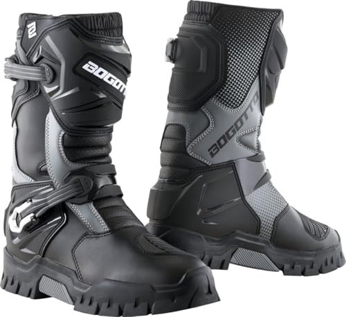 Bogotto Xeton wasserdichte Adventure Stiefel, schwarz/grau, 44