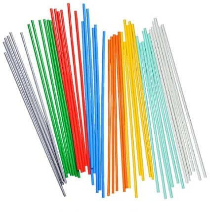 Suevut 300 ricariche per penna 3D Doodler, filamento per penna 3D, PCL 2,5 mm, 10 colori, penna 3D a bassa temperatura, materiale di stampa flessibile per opere d'arte creative