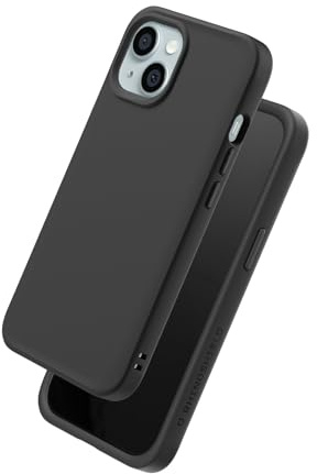 RhinoShield SolidX Hülle für iPhone 15 Plus | Fallschutz nach Militärstandard, verstärkte Stoßdämpfung, verbesserter Eckenschutz, schlankes und leichtes Design