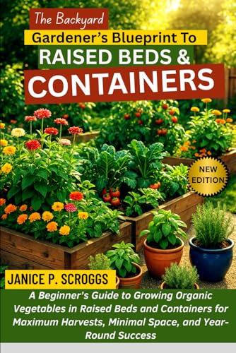 THE BACKYARD GARDENER’S BLUEPRINT TO RAISED BEDS & CONTAINERS: A Beginner’s Guide to Growing Organic Vegetables in Raised Beds and Containers for ... Minimal Space, and Year-Round Success