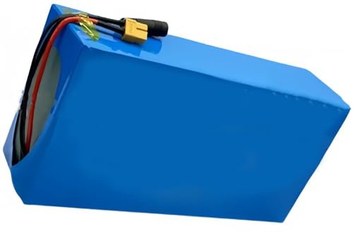 Ebike Batterie 48V 20Ah Fahrrad Akku Eingebauter BMS Wasserdichter PVC Pedelec Akku Mit Ladegerät XT60/T Plug Batterie Pack Elektrofahrräder Scooter 48V 20AH,T+DC
