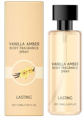 50 ml de parfum vanille ambre, vanille et ambre pour cheveux et corps, parfum pour femme, parfum longue durée, pour les voyages de rencontres (1)