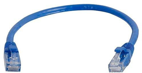 C2G 83164 3M BLUE Cat5e Ethernet RJ45 High Speed Network Cable, LAN Lead Cat5e Unshielded PVC UTP Patch Cable