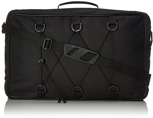 Haberland Fahrradtasche Topcase Schwarz Inklusive Polycarbonat-Innenwanne, 56 x 18 x 30cm