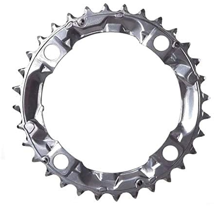 Shimano Unisex – Erwachsene Alivio FC-M430 Kettenblatt, Silber, 32 zähne