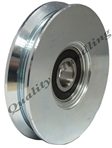 Roues p/portail gorge V Art. 360 Dia.MM.100