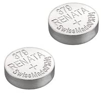 Renata 379 Lot de 2 piles pour montre