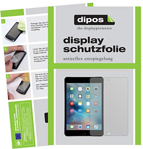 dipos I 2X Protection ecrán Mat Compatible avec Apple iPad Mini 4 Films de Protection d'écran