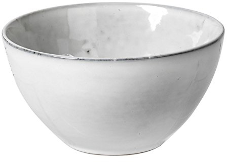 Broste Copenhagen Schale Nordic aus Steingut, 17x8cm