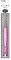 Tulip TEL-04E Crochet Hook, Legierter Stahl, Pink, Size 4 (1.25mm)