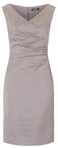 Vera Mont Damen 0058/4822 Kleid, Braun, 40 EU
