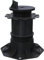 KARLE & RUBNER 7244 Terrassenlager Kunststoff mit beweglichen Kopf-Höhenverstellung 145-225mm