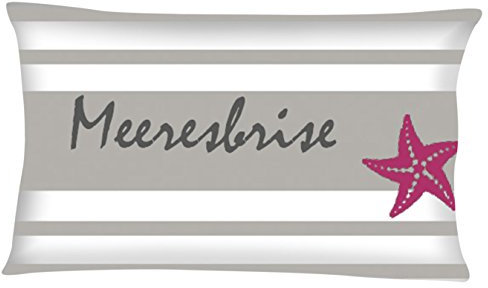 Goldmond Home AHOI Zierkissen, maritime, Starfish, 30 x 50 cm