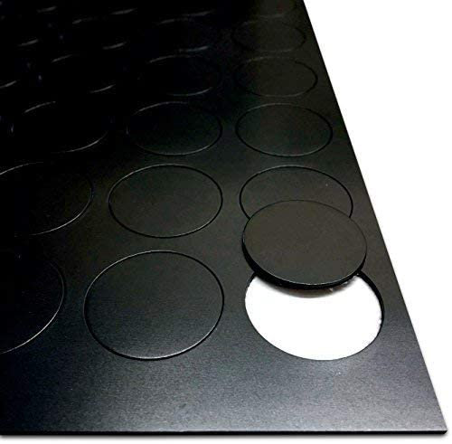 Self-Adhesive Magnets for Crafts (Circles, 25mm Circle Magnets [1.5mm thick, 35 Pack])