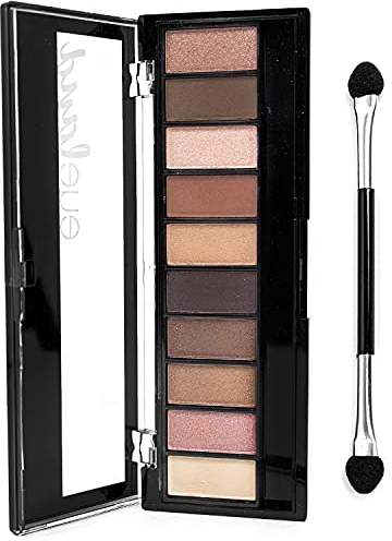 Palladio Eyeland Vibes, Fuggi verso i Tropici, Palette Ombretti da 10 Colori, 5 Palette Curate, da Tonalità Seducenti a Tonalità Vivaci, Tonalità Complementari, Horizon